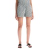 printed poplin shorts for