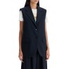 tailored women's vest