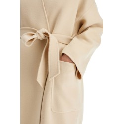 eris midi wrap coat with robe