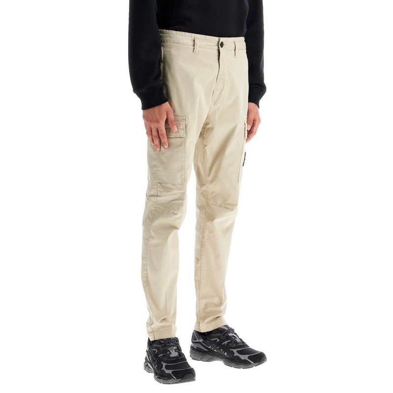 cargo twill stretch-tc pants