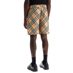 ered silk bermuda shorts for men