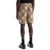 ered silk bermuda shorts for men