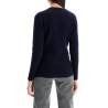 regular fit v-neck pullover sweater.