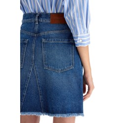 short wrap skirt with pockets