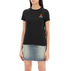 boke flower crest t-shirt