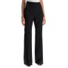 flared wool stretch pants