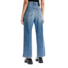 high-waisted cropped denim jeans