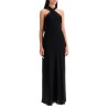 maxi dress with satin neckline 'anta