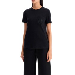 embroidered pocket madera t