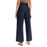 cropped chambray pants in