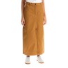 "long canvas skirt in quincy style