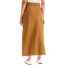 "long canvas skirt in quincy style