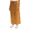 "long canvas skirt in quincy style