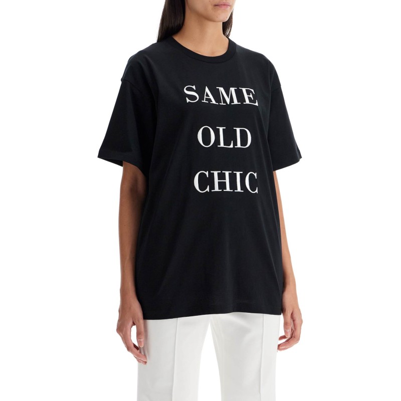 "oversized t-shirt with same old