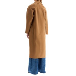 double-breasted wool coat