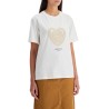 embroidered heart t-shirt