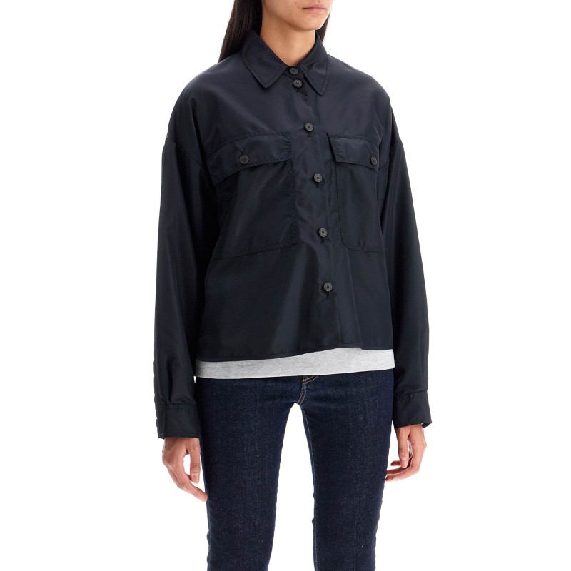 "water-repellent cropped tw