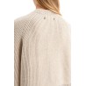 boxy sweater with crystals