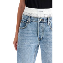 jeans with boxer insert