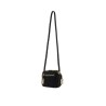 mini shoulder bag with metal logo