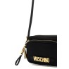 mini shoulder bag with metal logo