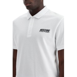 polo shirt with embroidered logo