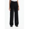 twill wide-leg trousers in pal