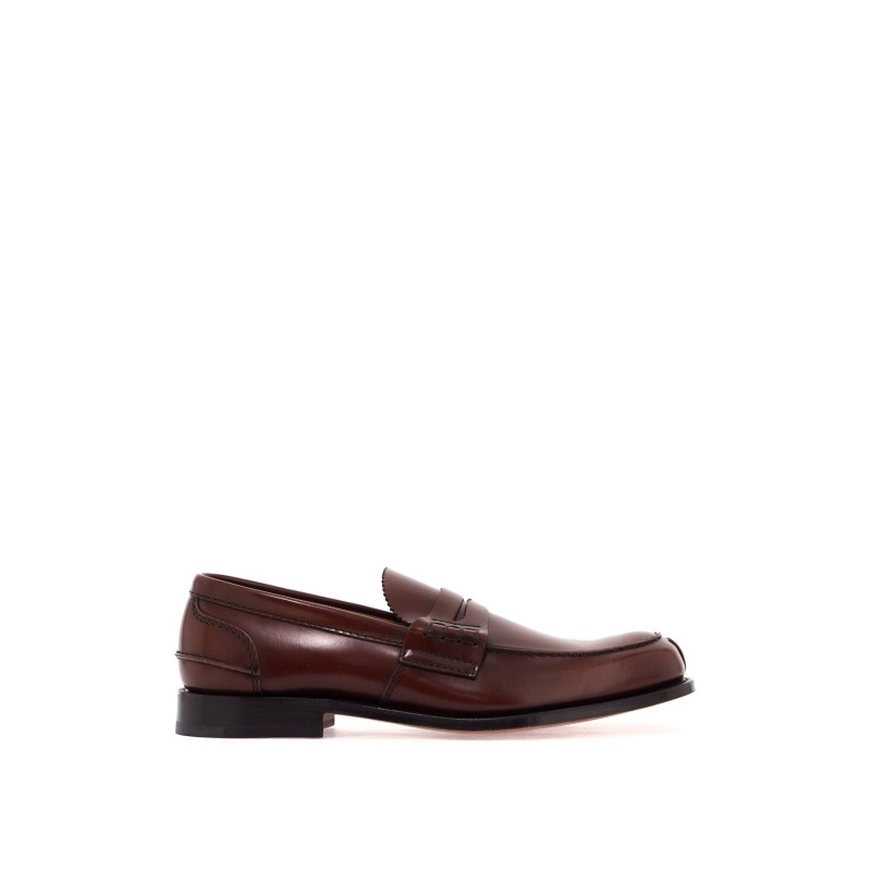 pembrey glossy leather loafers