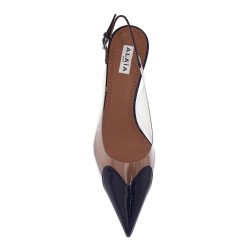 cœur slingback pumps