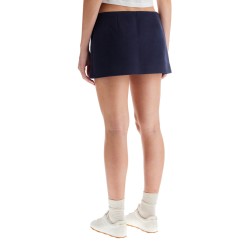 mini skirt in sweatshirt fabric