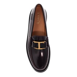 t timeless leather loafers