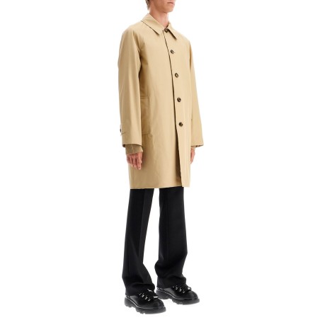 reversible gabardine car coat