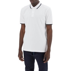 polo shirt with contrasting edges