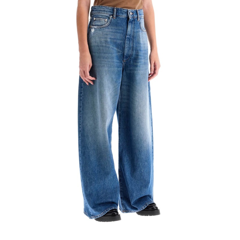 oversized five-pocket jeans