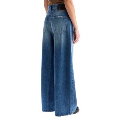 oversized five-pocket jeans