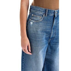 oversized five-pocket jeans