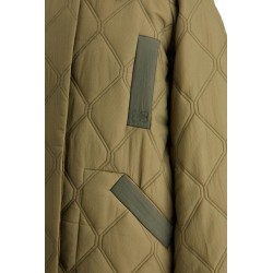 long quilted padded coat