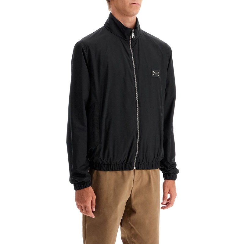 lightweight nylon blouson