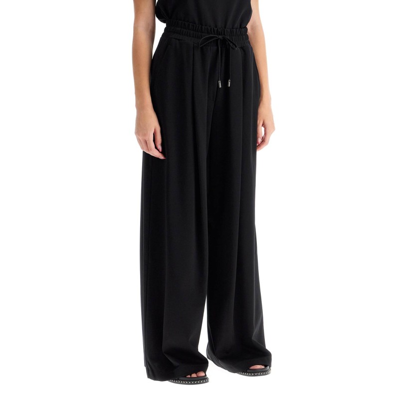 wide jersey pants for comfortable fit