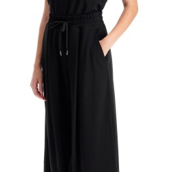 wide jersey pants for comfortable fit