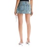 denim fay mini skirt