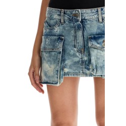 denim fay mini skirt