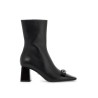 gianni ribbon leather ankle boots with