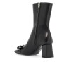 gianni ribbon leather ankle boots with