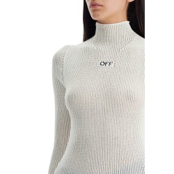 'off net high neck top'