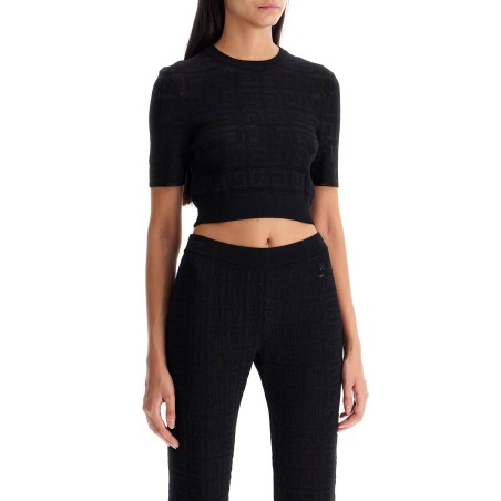 4g knit crop top in