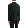 long-sleeved wool jersey t-shirt for men