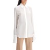 lelia shirt in silk crepe de chine