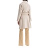 cashmere robe coat with wraparound