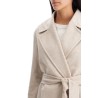 cashmere robe coat with wraparound